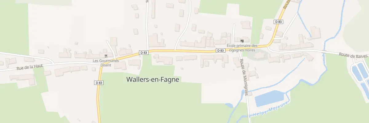 Plan du 9 Rue Nicolas Despret à Wallers-en-Fagne
