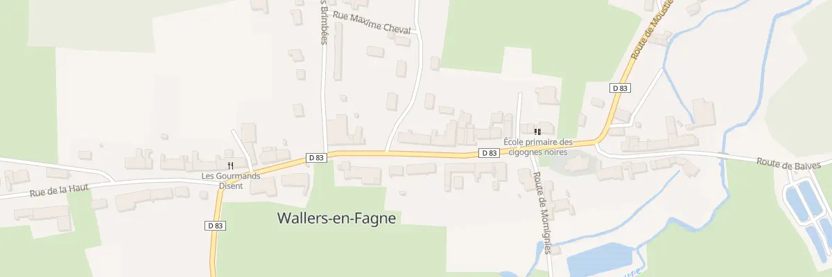 Plan du 20 Rue Nicolas Despret à Wallers-en-Fagne