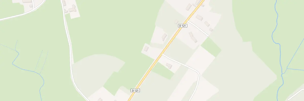 Plan du 50 Rte des Settons à Alligny-en-Morvan