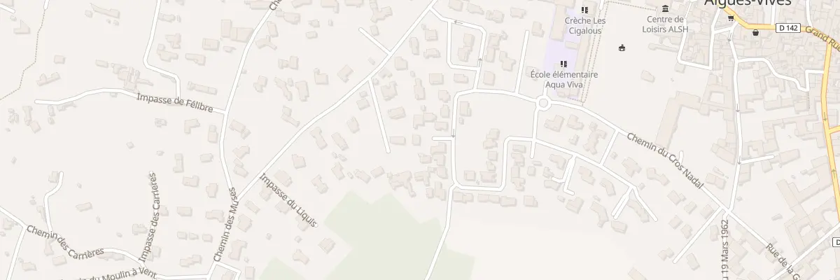 Plan du 239 Rue Jeanne et Marcel Encontre à Aigues-Vives