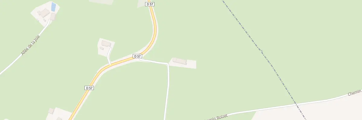 Plan du 1360 Rte de Saint Hilaire à Nandax