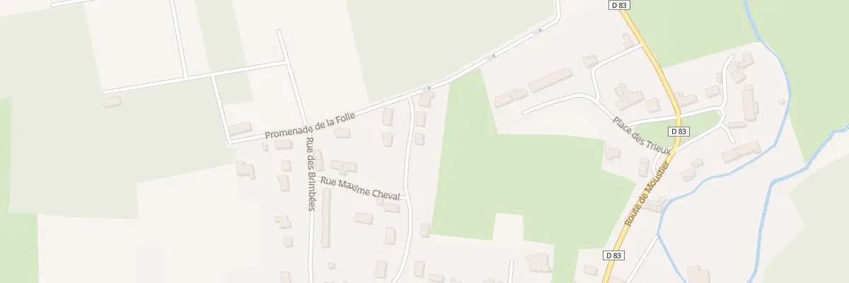 Plan du 12 Rue des Sartis à Wallers-en-Fagne