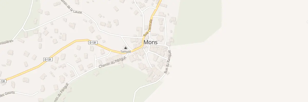 Plan du 3 Rue de la Forge à Mons