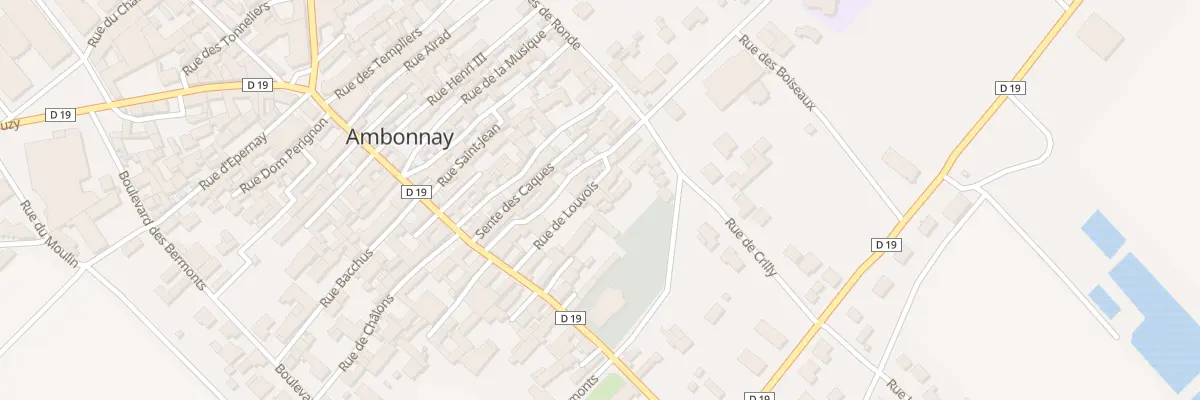 Plan du 4 Rue de Louvois à Ambonnay