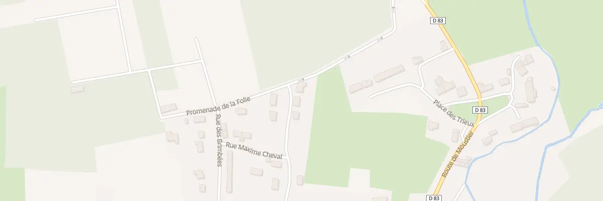 Plan du 14 Rue des Sartis à Wallers-en-Fagne