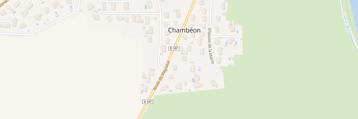Plan du 17 Rte de Magneux à Chambéon