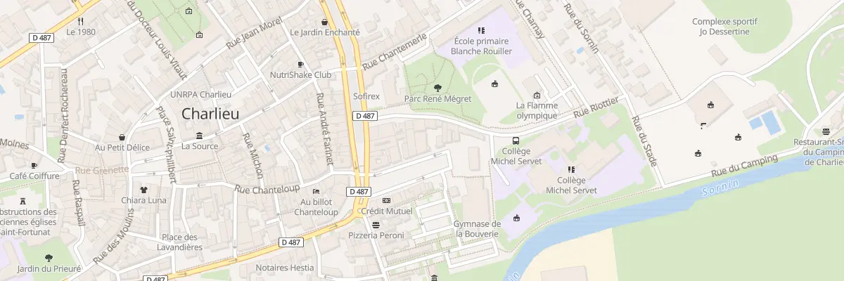 Plan du 5 Pl de la Bouverie à Charlieu