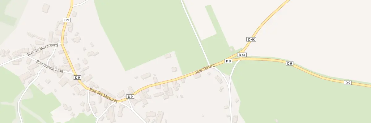 Plan du 7 Rue Tenant à Courcelles-Frémoy
