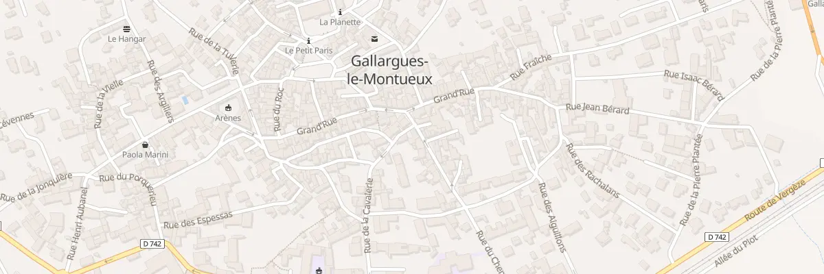 Plan du 1 Rue du Chemin Neuf à Gallargues-le-Montueux