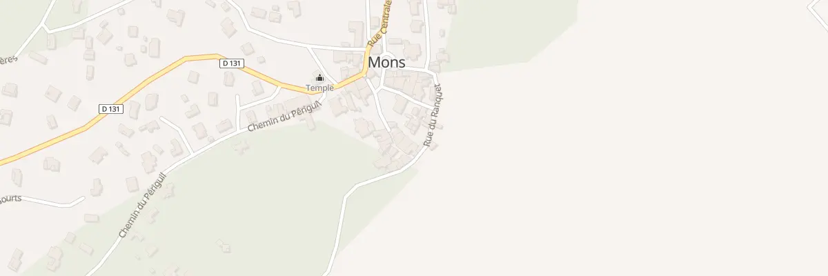 Plan du 14 Rue du Ranquet à Mons