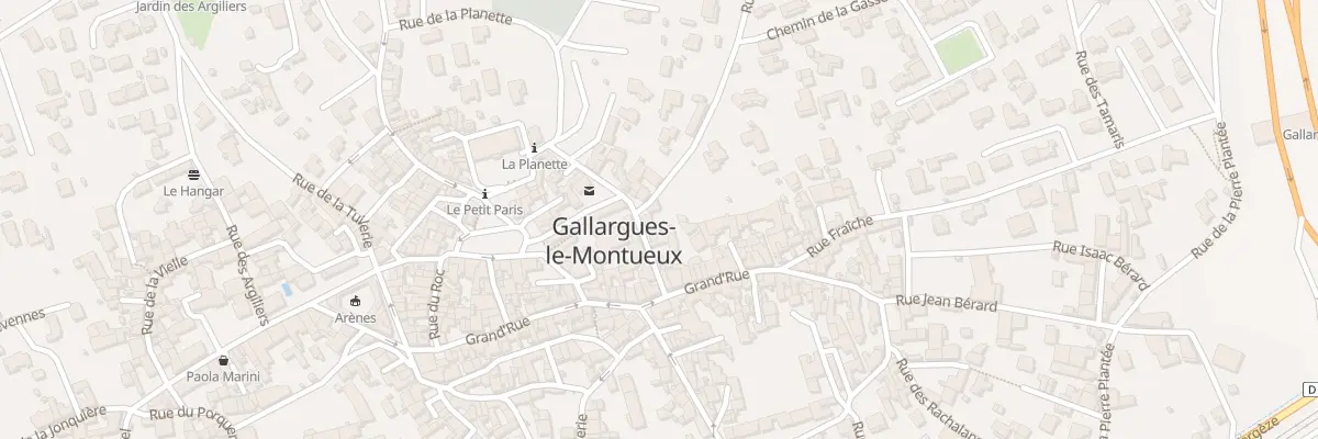Plan du 26 Grand Rue à Gallargues-le-Montueux