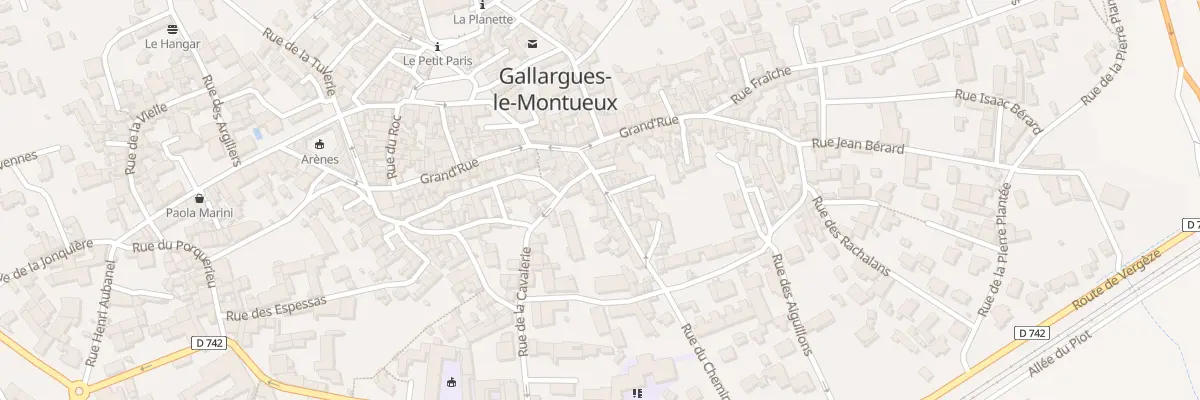 Plan du 3 Rue du Chemin Neuf à Gallargues-le-Montueux