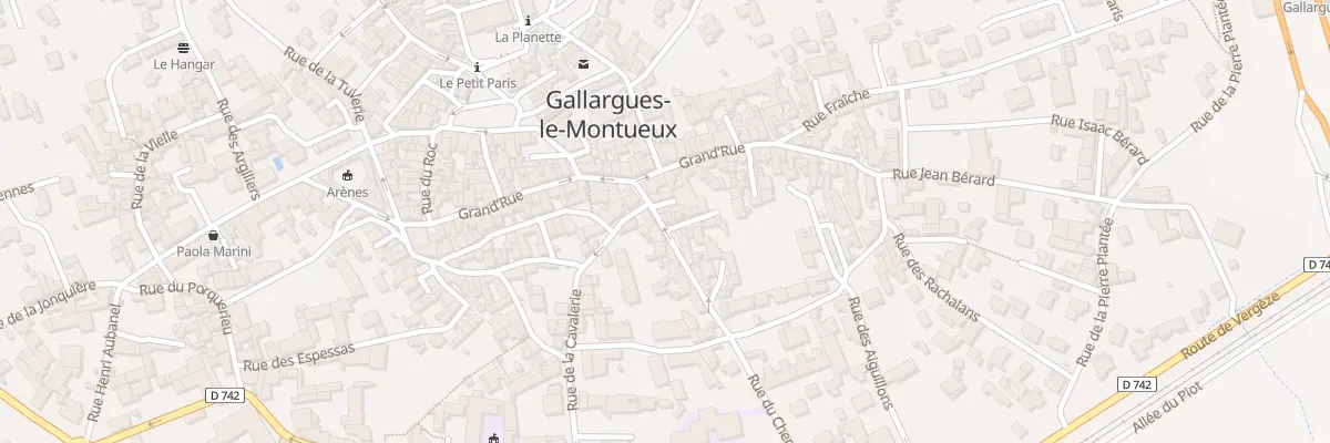 Plan du 4 Rue du Chemin Neuf à Gallargues-le-Montueux