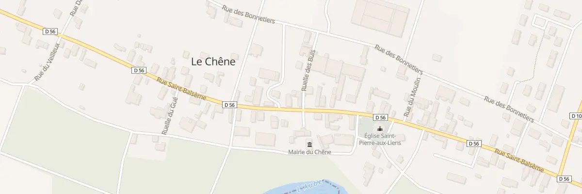 Plan du 45 Rue Saint Balseme au Chêne