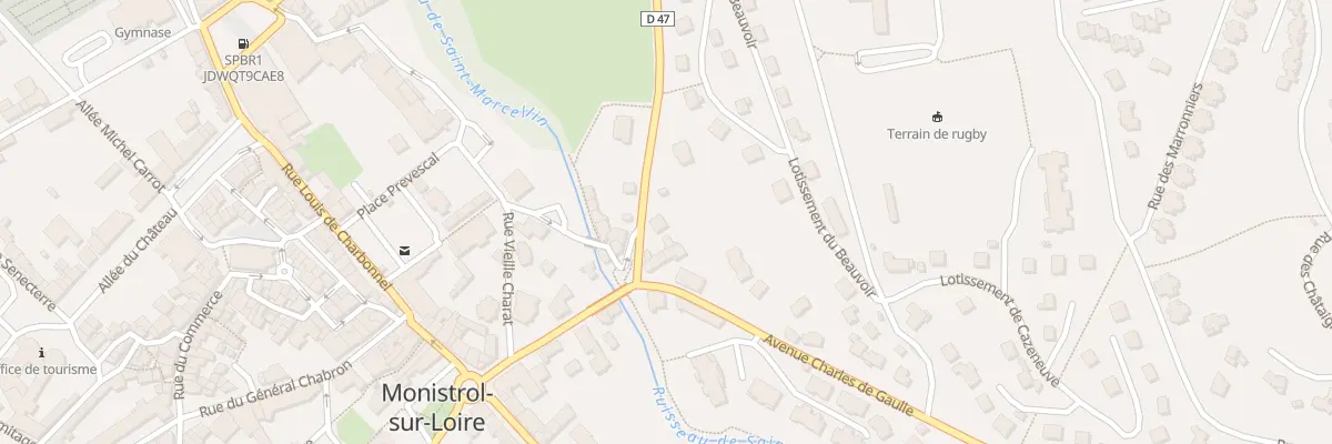 Plan du 20 Rte d’Aurec à Monistrol-sur-Loire