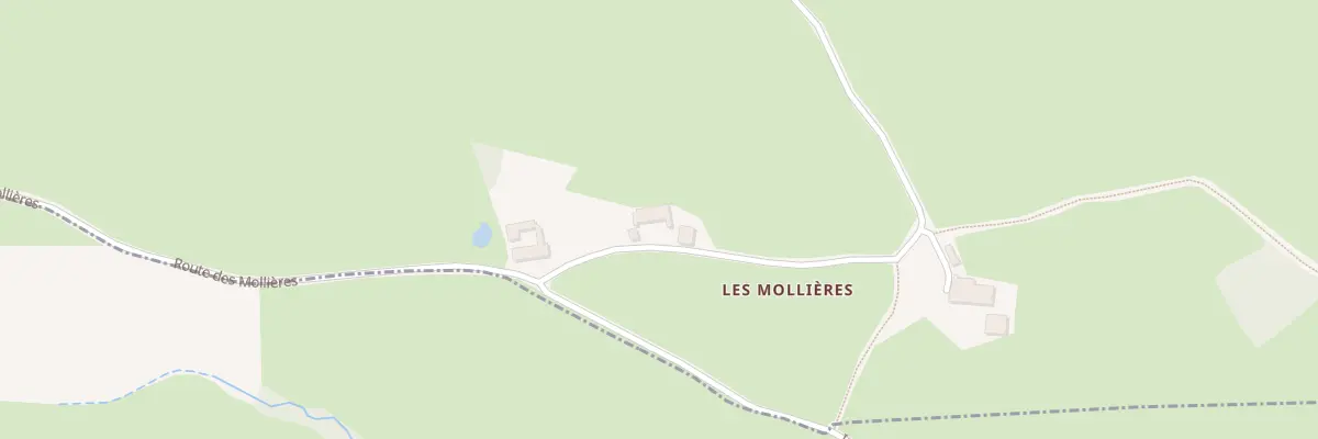 Plan du 91 Rte des Mollières à Saint-Julien-de-Jonzy
