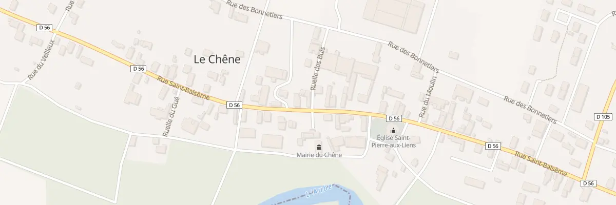 Plan du 47 Rue Saint Balseme au Chêne