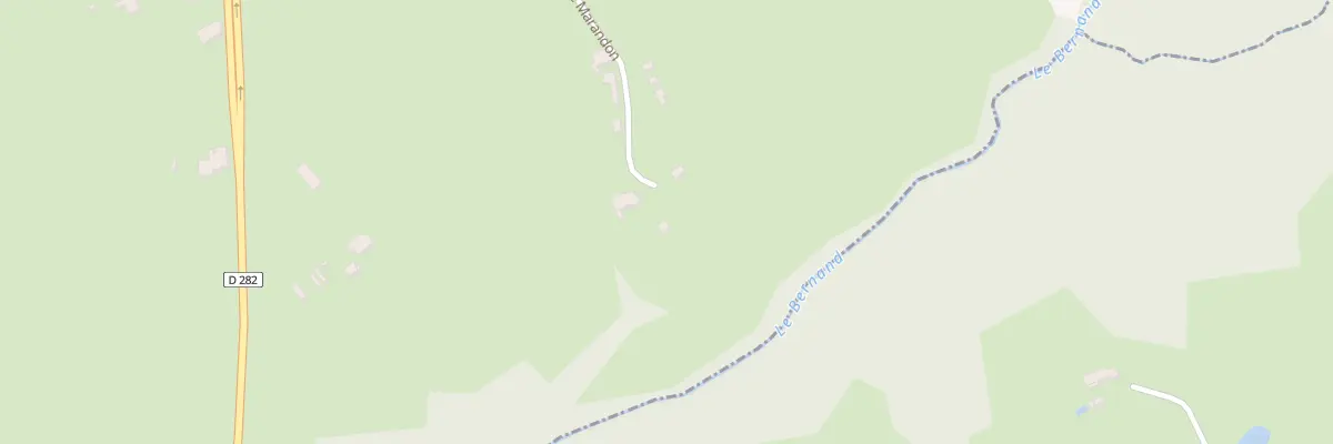 Plan du 456 Che de Marandon à Saint-Marcel-de-Félines