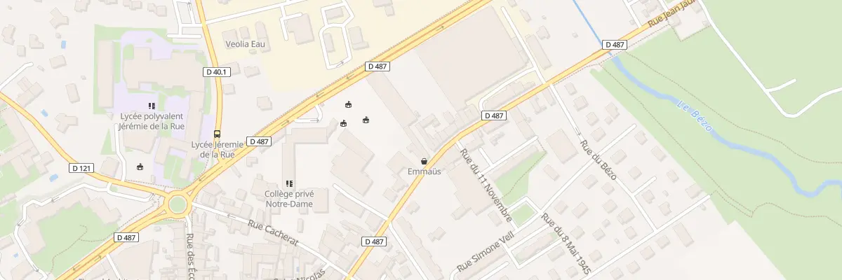 Plan du 31 Rue Jean Jaurès à Charlieu