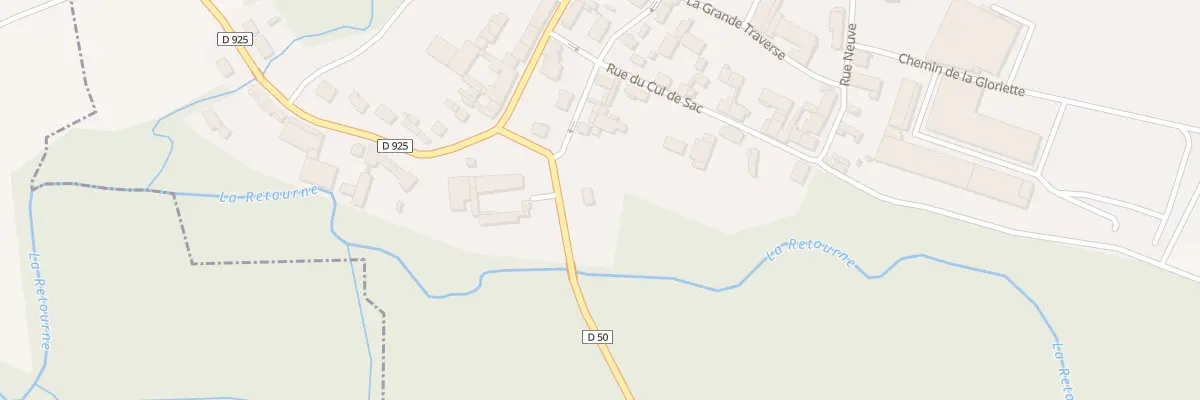 Plan du 27 Petite Rue à Roizy