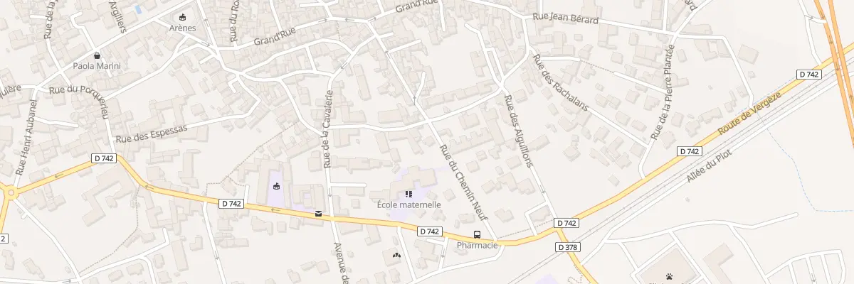 Plan du 15B Rue du Chemin Neuf à Gallargues-le-Montueux