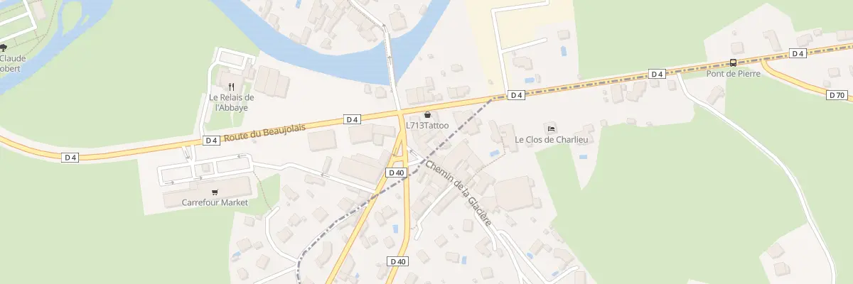 Plan du 35 Rue du Pont de Pierre à Charlieu