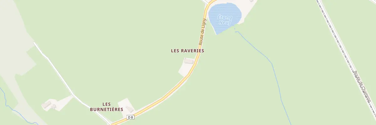 Plan du 2851 Rte de Ligny à Saint-Julien-de-Jonzy