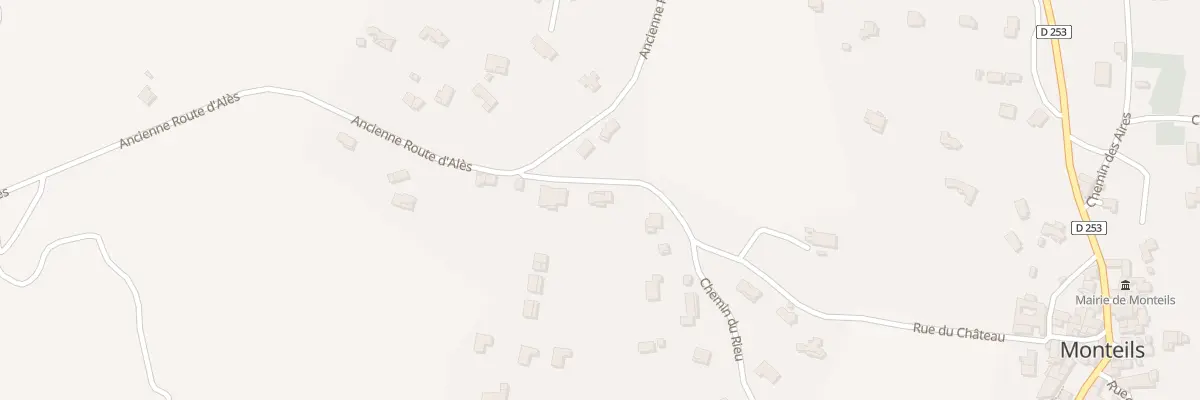 Plan du 5259 Le Rieu à Monteils