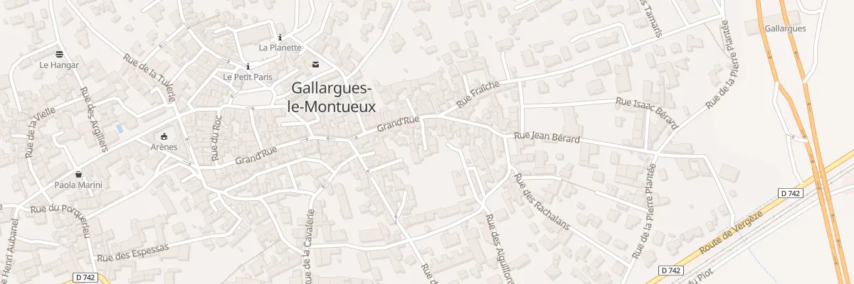 Plan du 6 Imp des Bugadieres à Gallargues-le-Montueux