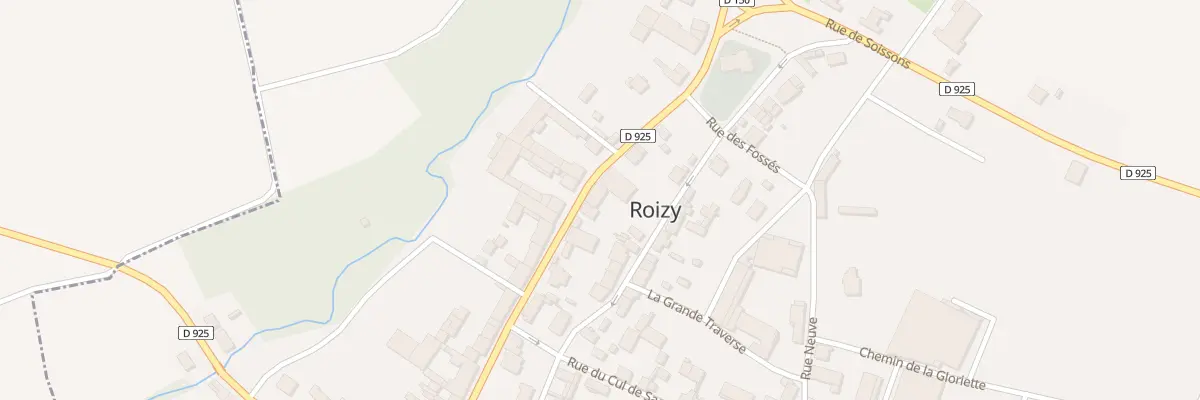 Plan du 5044 Le Village à Roizy