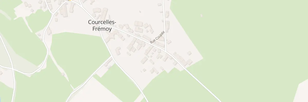 Plan du 18 Rue Gueneau à Courcelles-Frémoy