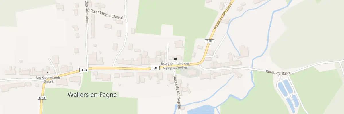 Plan du 8 Rue Nicolas Despret à Wallers-en-Fagne