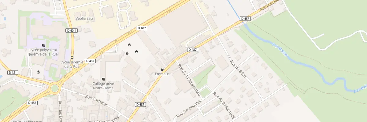 Plan du 28 Rue Jean Jaurès à Charlieu