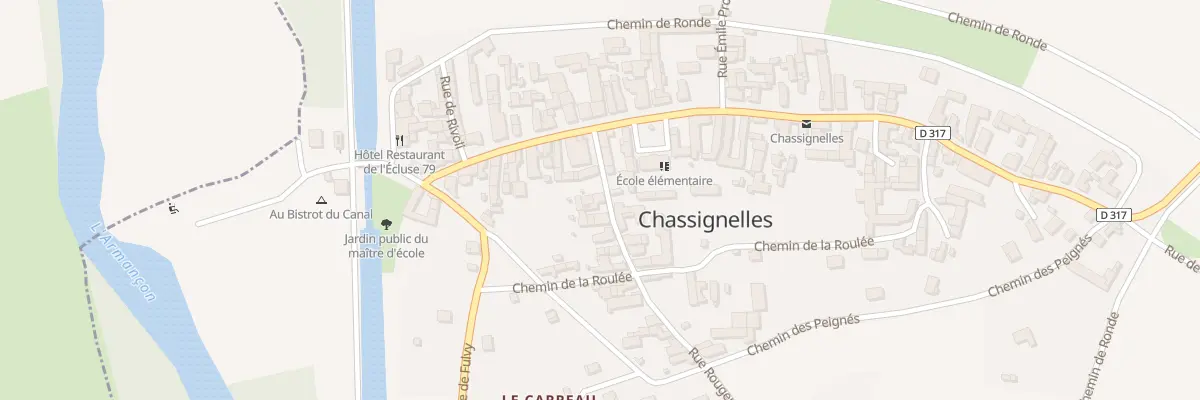 Plan du 4 Rue Rougemont à Chassignelles