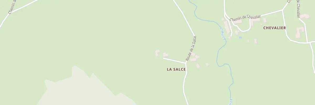 Plan du 5152 La Salce à Araules