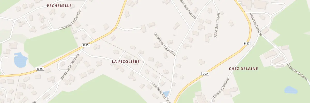 Plan du 39 All des Magnolias à Pradines