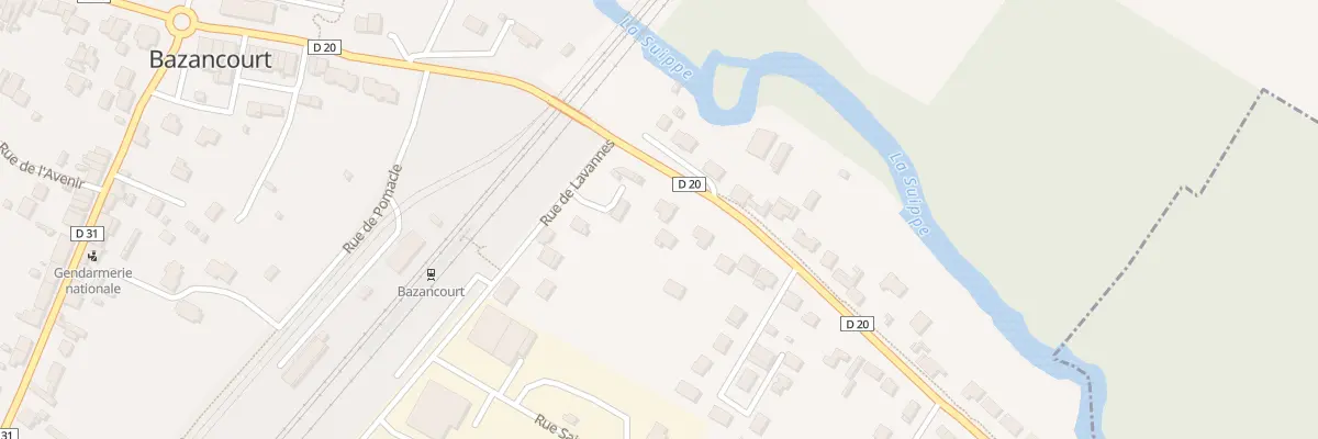 Plan du 4 Rue d’Isles sur Suippe à Bazancourt