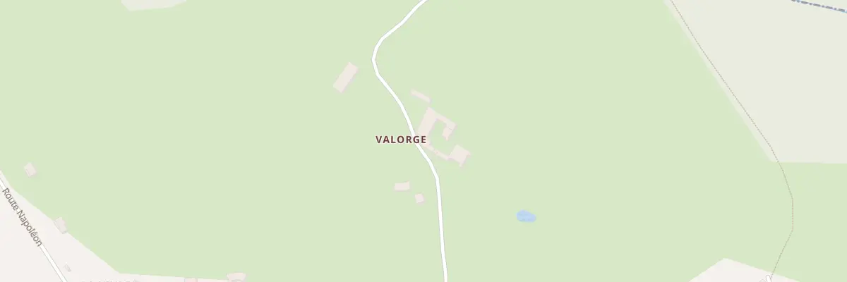 Plan du 256 Che Valorges à Neaux