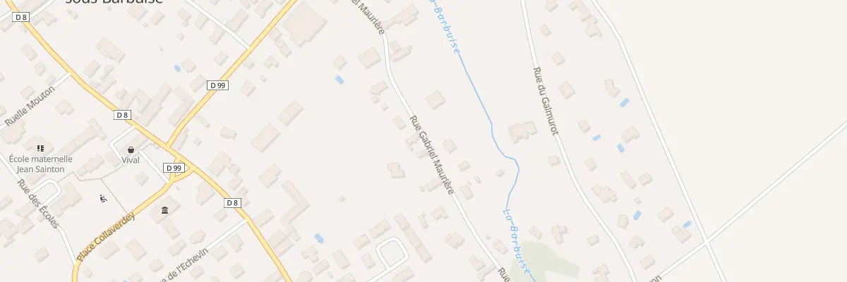 Plan du 12 Rue Gabriel Maurière à Charmont-sous-Barbuise