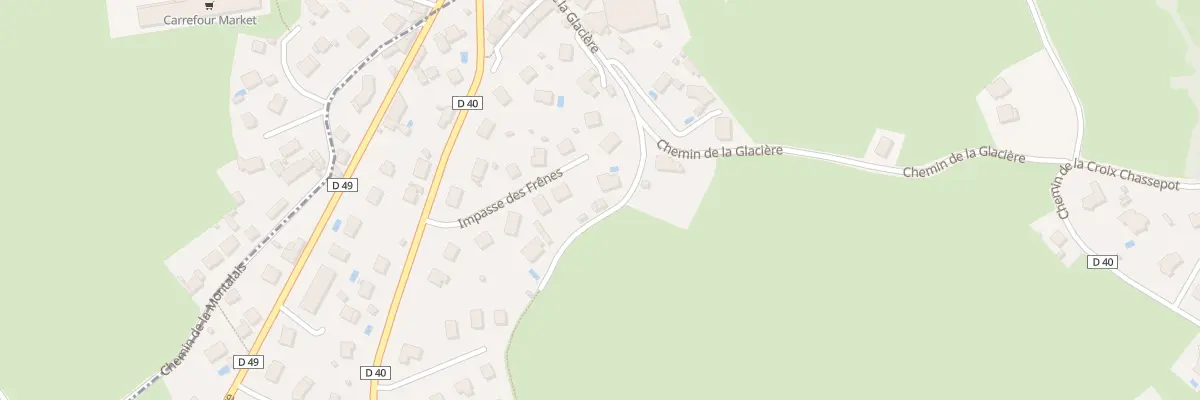 Plan du 72 Imp de la Verrerie à Chandon