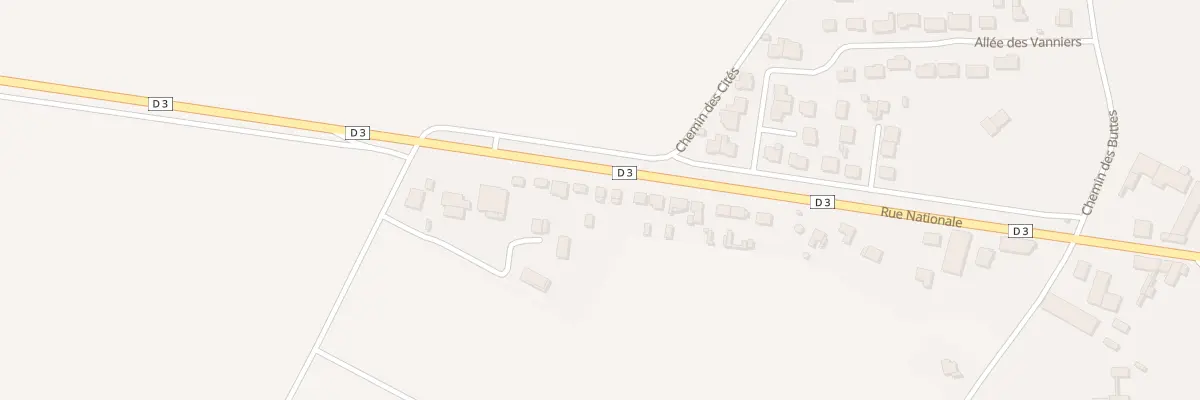 Plan du 101 Rue Nationale à Jâlons