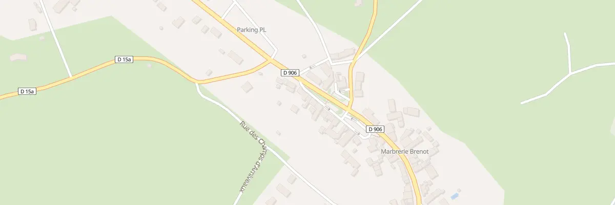 Plan du 5211 La Roche en Brenil à La Roche-en-Brenil
