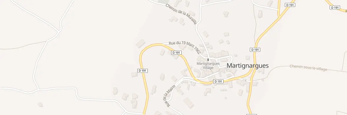 Plan du 455 Rte de Vézénobres à Martignargues