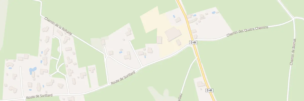 Plan du 140 Rte de Sorillard à Saint-Hilaire-sous-Charlieu
