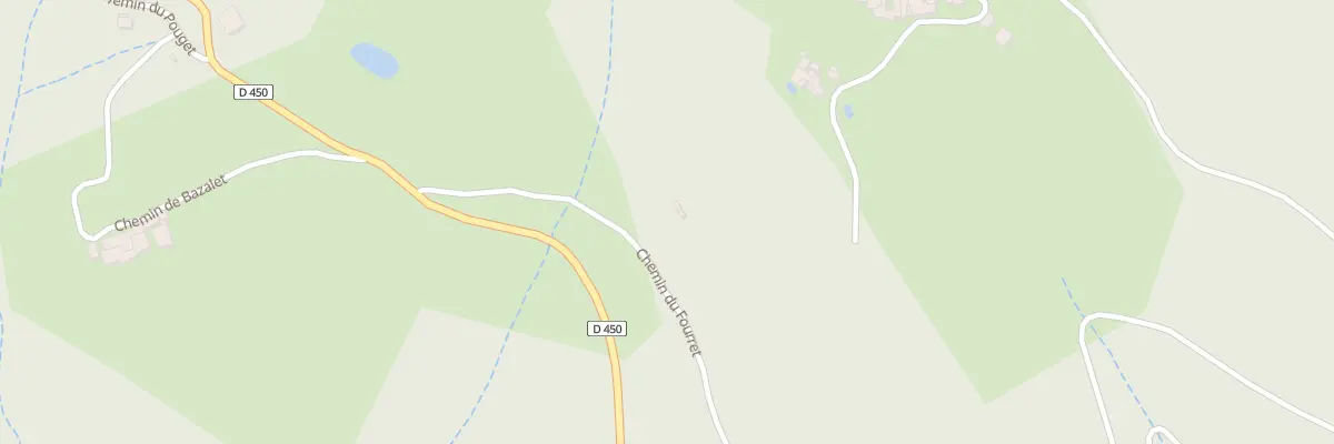 Plan du 6128 Bazalet à Saint-André-Lachamp