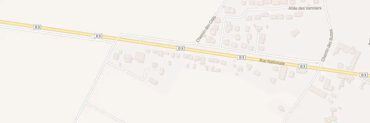 Plan du 97 Rue Nationale à Jâlons