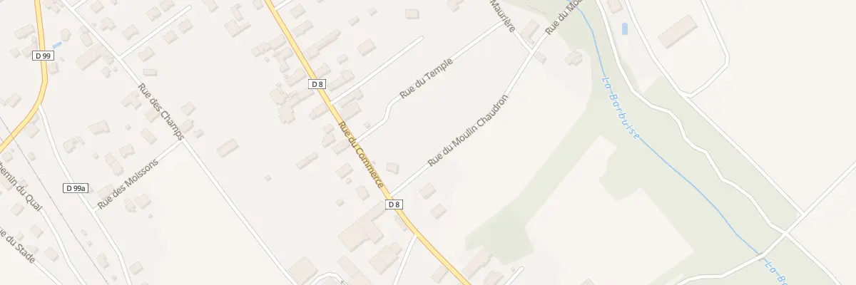 Plan du 3 Rue du Moulin Chaudron à Charmont-sous-Barbuise