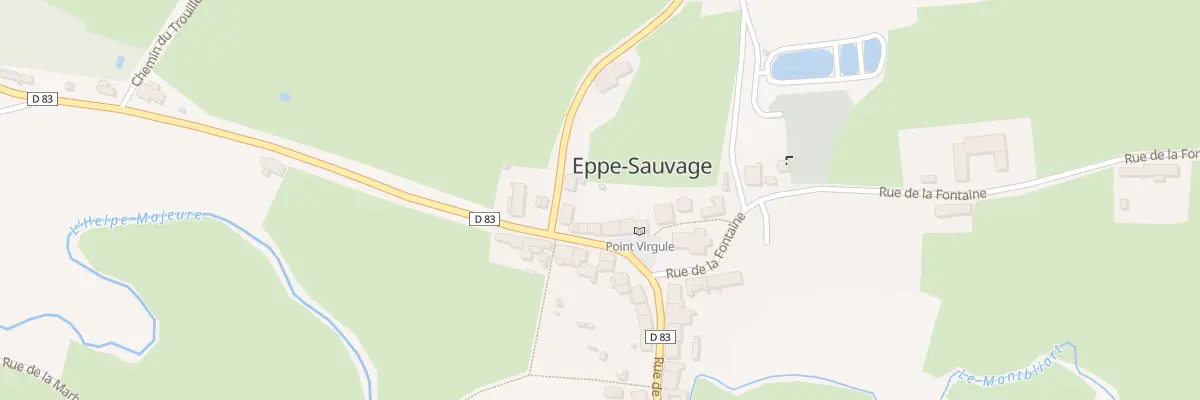 Plan du 5 Rue La Place à Eppe-Sauvage