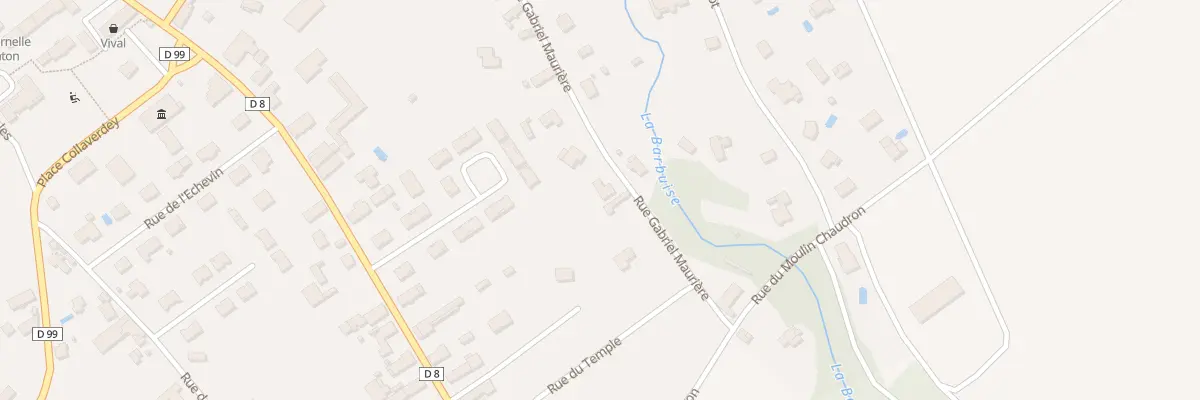 Plan du 22 Rue Gabriel Maurière à Charmont-sous-Barbuise
