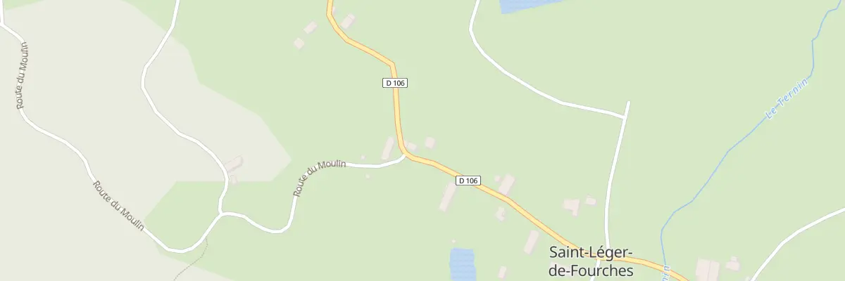 Plan du 5123A Saint Leger à Champeau-en-Morvan